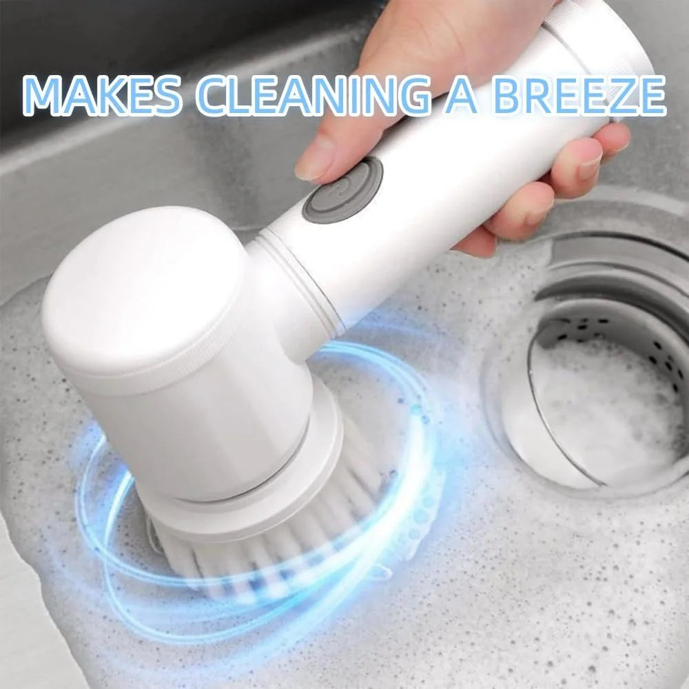 Brosse de nettoyage électrique  5 en 1