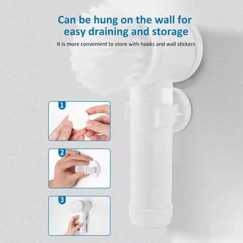 Brosse de nettoyage électrique  5 en 1