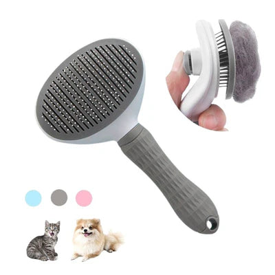 Brosse nettoyante pour poils d'animaux